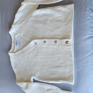 Old Navy Cream/off-white cardigan